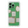 スリムプロテクションプレミアムケース with MagSafe［ Photo Frames - Green ］