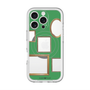 スリムプロテクションプレミアムケース with MagSafe［ Photo Frames - Green ］