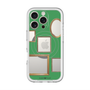 スリムプロテクションプレミアムケース with MagSafe［ Photo Frames - Green ］
