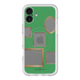 スリムプロテクションプレミアムケース with MagSafe［ Photo Frames - Green ］