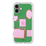 スリムプロテクションプレミアムケース with MagSafe［ Photo Frames - Green ］