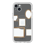 スリムプロテクションプレミアムケース with MagSafe［ Photo Frames - Gray ］