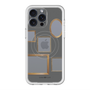スリムプロテクションプレミアムケース with MagSafe［ Photo Frames - Gray ］