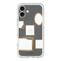 スリムプロテクションプレミアムケース with MagSafe［ Photo Frames - Gray ］