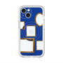 スリムプロテクションプレミアムケース with MagSafe［ Photo Frames - Blue ］
