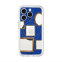 スリムプロテクションプレミアムケース with MagSafe［ Photo Frames - Blue ］