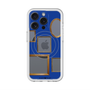 スリムプロテクションプレミアムケース with MagSafe［ Photo Frames - Blue ］