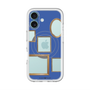 スリムプロテクションプレミアムケース with MagSafe［ Photo Frames - Blue ］