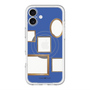 スリムプロテクションプレミアムケース with MagSafe［ Photo Frames - Blue ］