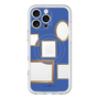 スリムプロテクションプレミアムケース with MagSafe［ Photo Frames - Blue ］