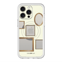 スリムプロテクションプレミアムケース with MagSafe［ Photo Frames - Ivory ］