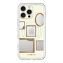 スリムプロテクションプレミアムケース with MagSafe［ Photo Frames - Ivory ］
