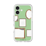 スリムプロテクションプレミアムケース with MagSafe［ Photo Frames - Light Green ］