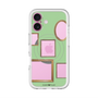 スリムプロテクションプレミアムケース with MagSafe［ Photo Frames - Light Green ］