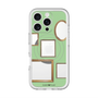 スリムプロテクションプレミアムケース with MagSafe［ Photo Frames - Light Green ］