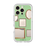 スリムプロテクションプレミアムケース with MagSafe［ Photo Frames - Light Green ］