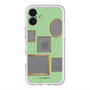 スリムプロテクションプレミアムケース with MagSafe［ Photo Frames - Light Green ］