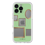 スリムプロテクションプレミアムケース with MagSafe［ Photo Frames - Light Green ］