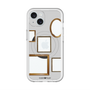 スリムプロテクションプレミアムケース with MagSafe［ Photo Frames - Light Gray ］