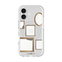 スリムプロテクションプレミアムケース with MagSafe［ Photo Frames - Light Gray ］