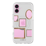 スリムプロテクションプレミアムケース with MagSafe［ Photo Frames - Light Gray ］