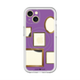スリムプロテクションプレミアムケース with MagSafe［ Photo Frames - Purple ］