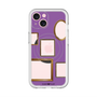 スリムプロテクションプレミアムケース with MagSafe［ Photo Frames - Purple ］