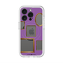 スリムプロテクションプレミアムケース with MagSafe［ Photo Frames - Purple ］