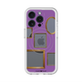 スリムプロテクションプレミアムケース with MagSafe［ Photo Frames - Purple ］