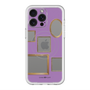 スリムプロテクションプレミアムケース with MagSafe［ Photo Frames - Purple ］