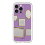 スリムプロテクションプレミアムケース with MagSafe［ Photo Frames - Purple ］