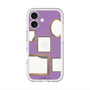 スリムプロテクションプレミアムケース with MagSafe［ Photo Frames - Purple ］