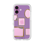 スリムプロテクションプレミアムケース with MagSafe［ Photo Frames - Purple ］