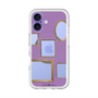 スリムプロテクションプレミアムケース with MagSafe［ Photo Frames - Purple ］