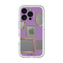 スリムプロテクションプレミアムケース with MagSafe［ Photo Frames - Purple ］