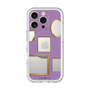 スリムプロテクションプレミアムケース with MagSafe［ Photo Frames - Purple ］