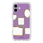 スリムプロテクションプレミアムケース with MagSafe［ Photo Frames - Purple ］