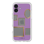 スリムプロテクションプレミアムケース with MagSafe［ Photo Frames - Purple ］
