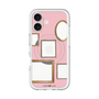 スリムプロテクションプレミアムケース with MagSafe［ Photo Frames - Pink ］