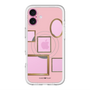 スリムプロテクションプレミアムケース with MagSafe［ Photo Frames - Pink ］