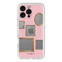 スリムプロテクションプレミアムケース with MagSafe［ Photo Frames - Pink ］