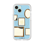 スリムプロテクションプレミアムケース with MagSafe［ Photo Frames - Light Blue ］