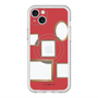 スリムプロテクションプレミアムケース with MagSafe［ Photo Frames - Red ］