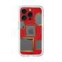 スリムプロテクションプレミアムケース with MagSafe［ Photo Frames - Red ］