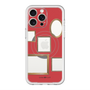 スリムプロテクションプレミアムケース with MagSafe［ Photo Frames - Red ］