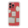 スリムプロテクションプレミアムケース with MagSafe［ Photo Frames - Red ］