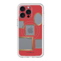 スリムプロテクションプレミアムケース with MagSafe［ Photo Frames - Red ］