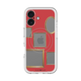スリムプロテクションプレミアムケース with MagSafe［ Photo Frames - Red ］