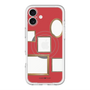 スリムプロテクションプレミアムケース with MagSafe［ Photo Frames - Red ］
