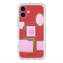 スリムプロテクションプレミアムケース with MagSafe［ Photo Frames - Red ］